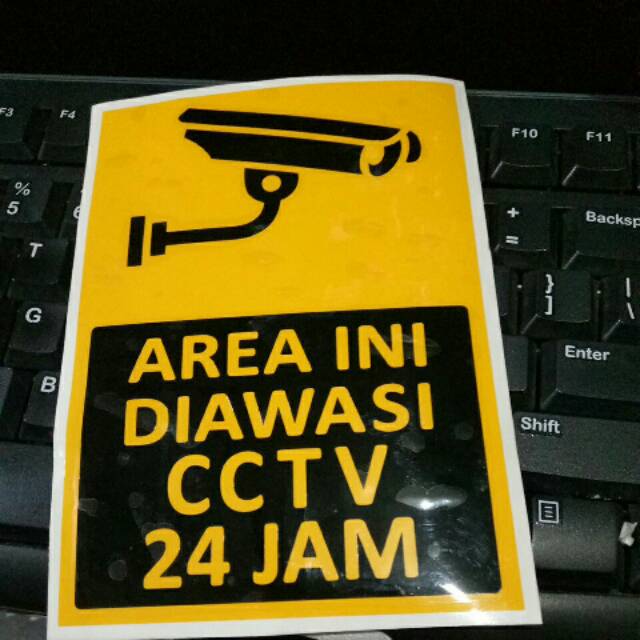 

Stiker cutting cctv