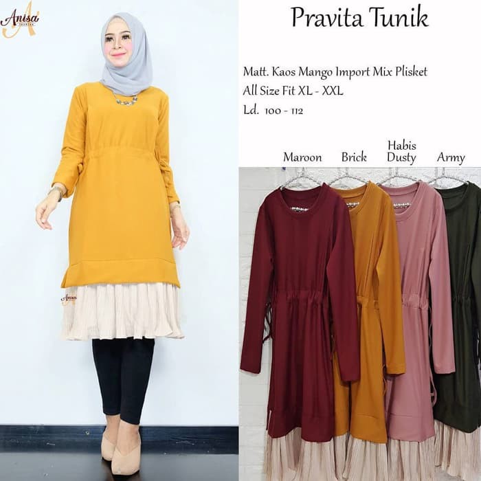 pravita tunik by Anisa Fashion