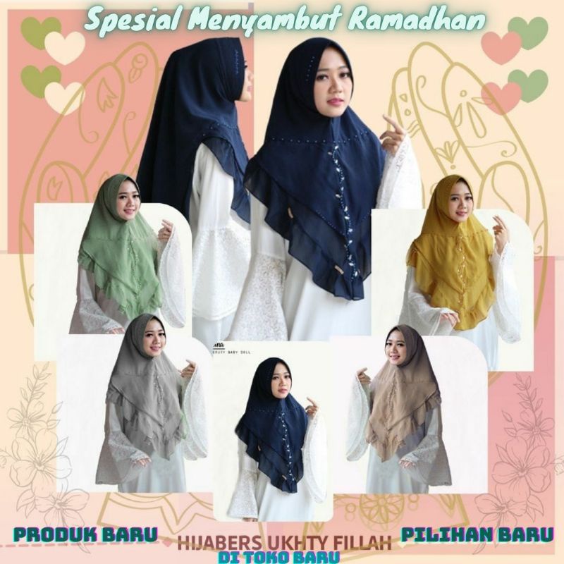 Hijab Jilbab Kerudung Khimar | Hijab Sar I Terbaru | Hijab Instan Khimar | Hijab Khimar Jumbo | Keru