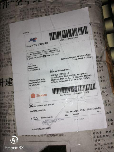 Kantong Plastik Plong Online Shop Best Quality