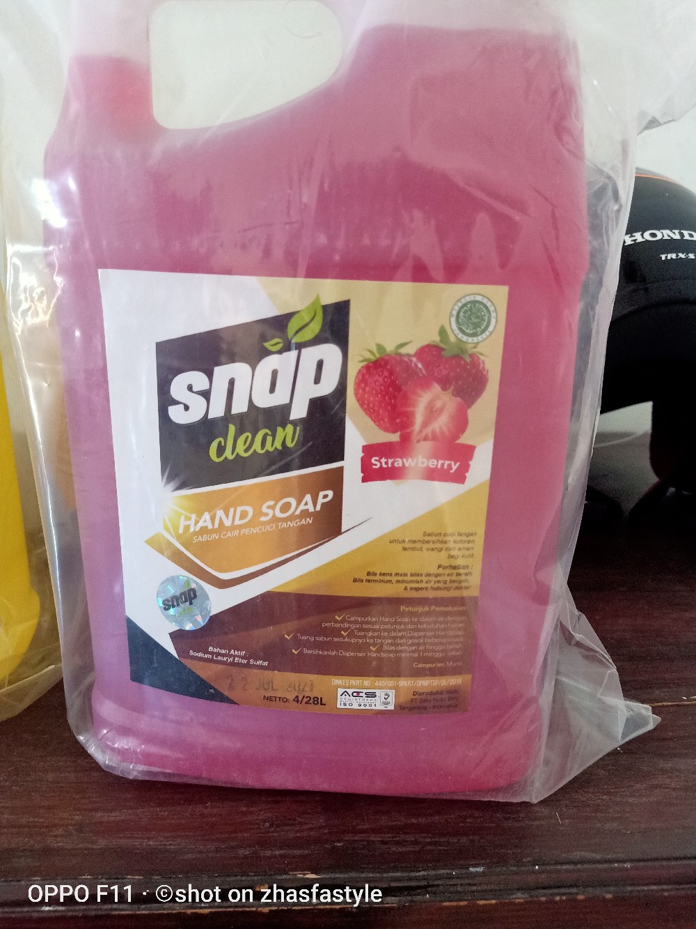 Sabun Cuci Tangan Handsoap Hand Soap Wash Handwash Snap Clean 4 Liter 4l Bukan 1 2 Liter Gojek Grab