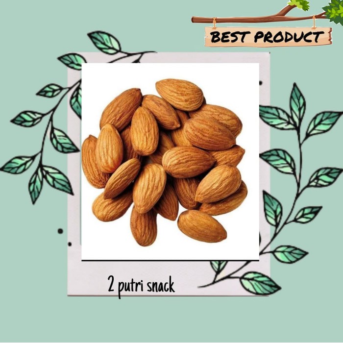 

Kacang almon mentah super 500gr