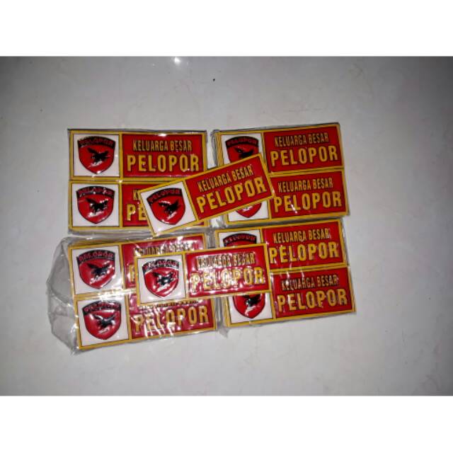 

Stiker Plat Embos Pelopor | Stiker Plat Embos