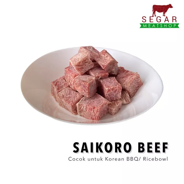 

Saikoro Wagyu 1kg/pack - Beef Meltik Cube Premium Steak