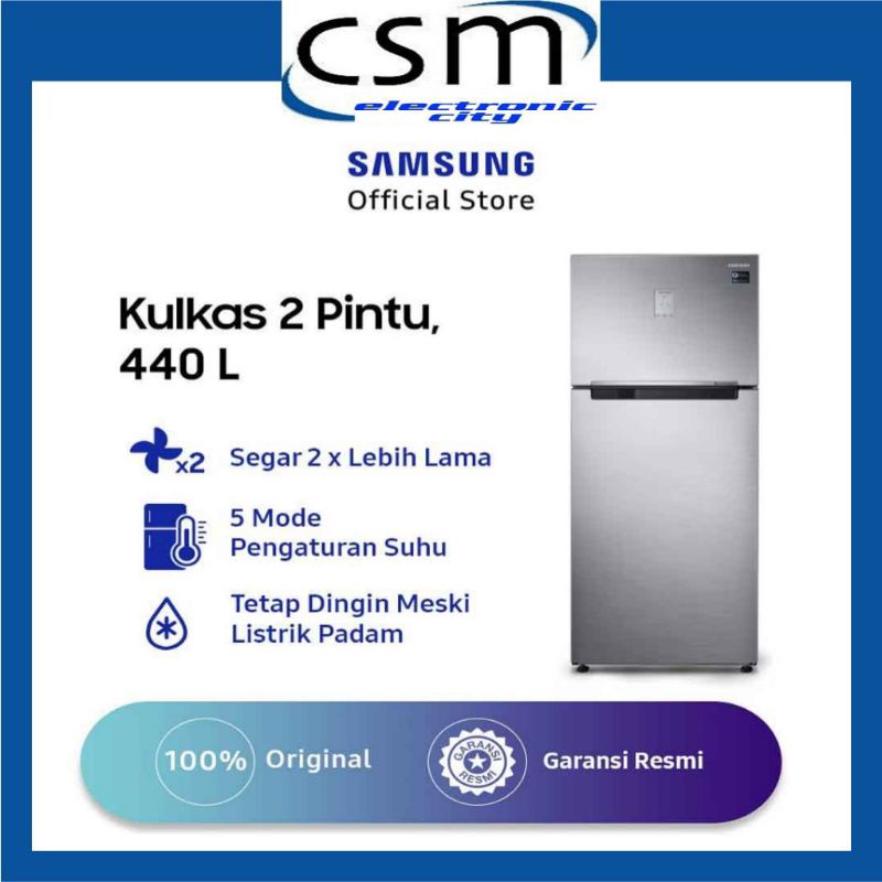 KULKAS SAMSUNG RT 46K6231BS8 LEMARI ES 2 PINTU 46K6231S8 INVERTER