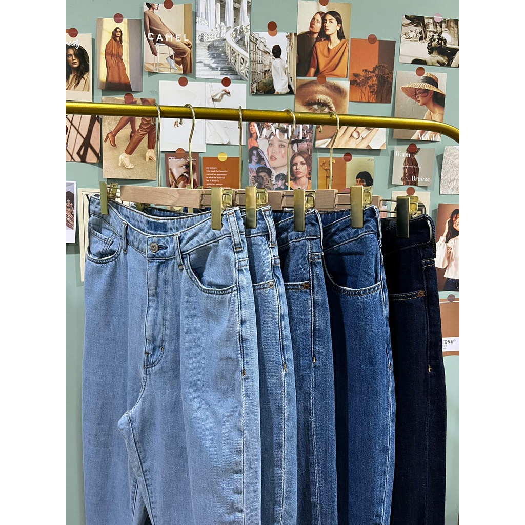 Earth ecology cotton denim pants/ Sisa export