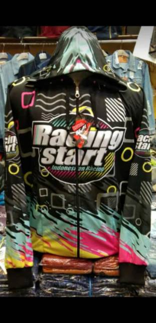 Jaket racing pria /jaket balap Racing hell cowok