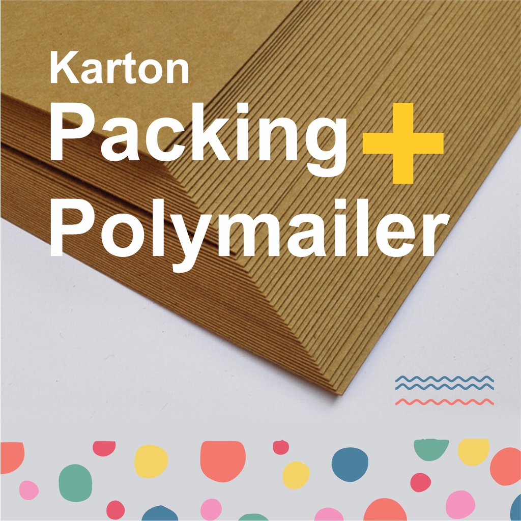 

KARTON PACKING + POLYMAILER @Bluestiker