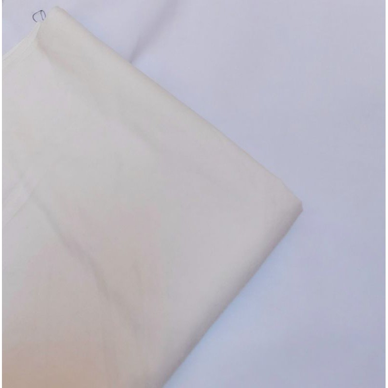 KAIN KATUN TOYOBO ROYAL MIX PER 0.5 METER-TYB - BROKEN WHITE