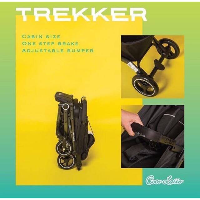 Preloved stroller cocolatte trekker GB