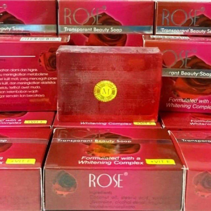 ROSE TRANSPARANT BEAUTY SOAP