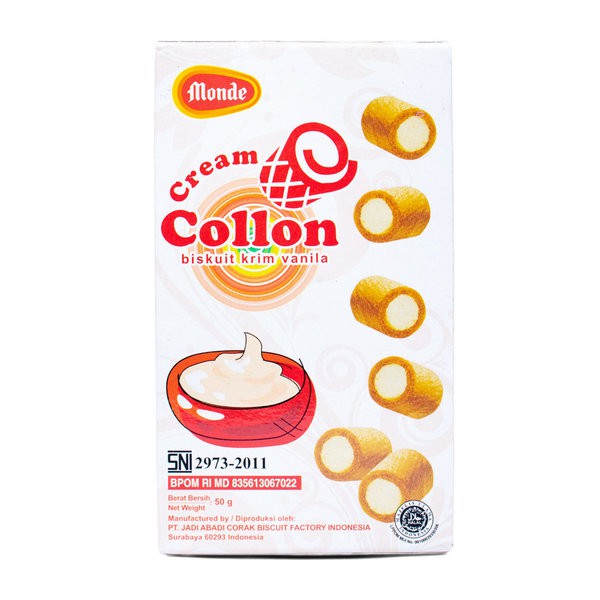 Monde Collon 50g Biskuit Camilan Bayi - Snack Anak Sehat