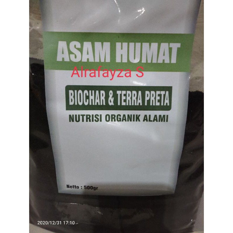 Biochar Asam humat terra preta