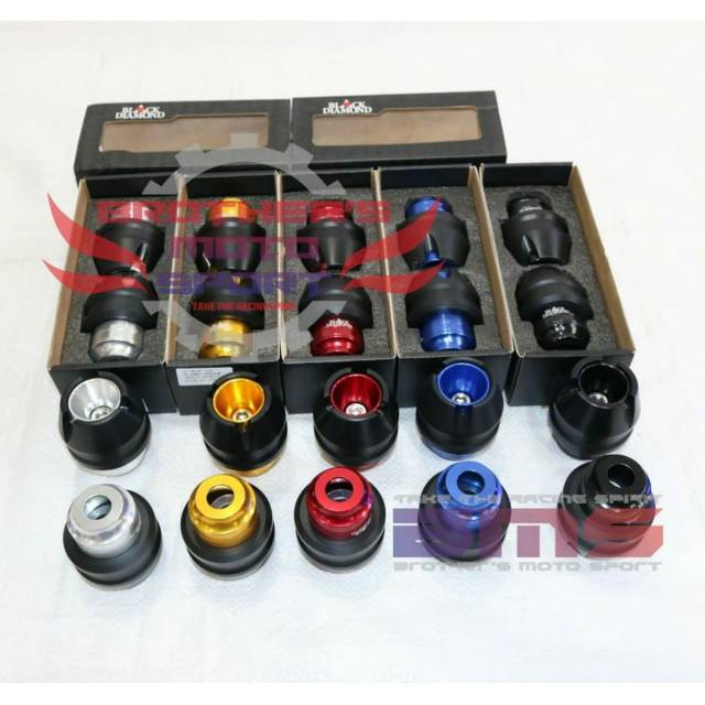 Jalu as roda depan belakang black diamond ninja 250 Z250 NINJA 250 fi