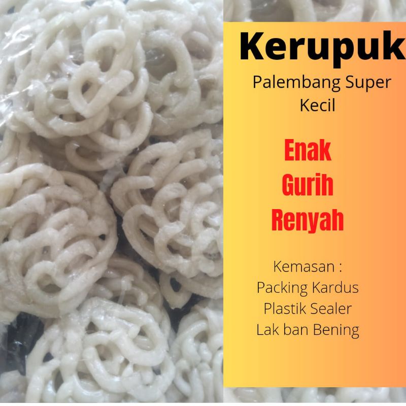 

Kerupuk Palembang Kecil ( Mini) Super