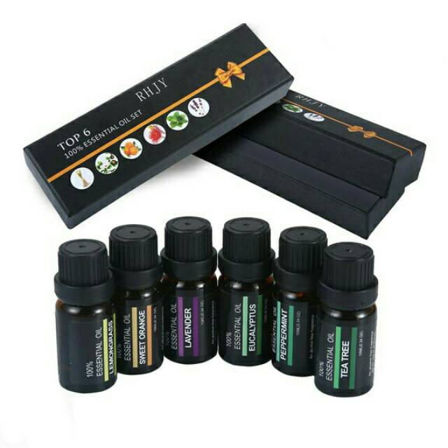 Essential Oil Aromaterapi 6 in 1 Diffuser