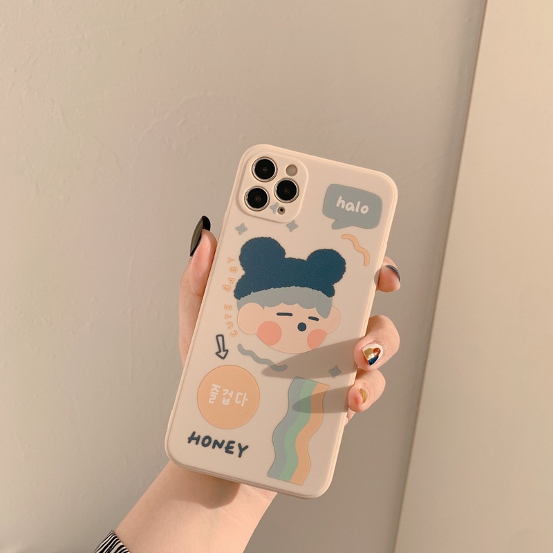 Case Pelindung Bahan Silikon Motif Kartun Beruang Susu Untuk Iphone 14 7 8 Se 2020 7 + 8PLUS XS XR 11 12 13 PRO MAX