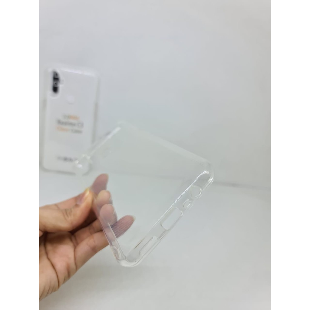 Soft Case OEM Transparan Realme C3 6.5 Inchi Clear Ultra Thin TEBAL 2.0mm SUPER CLEAR