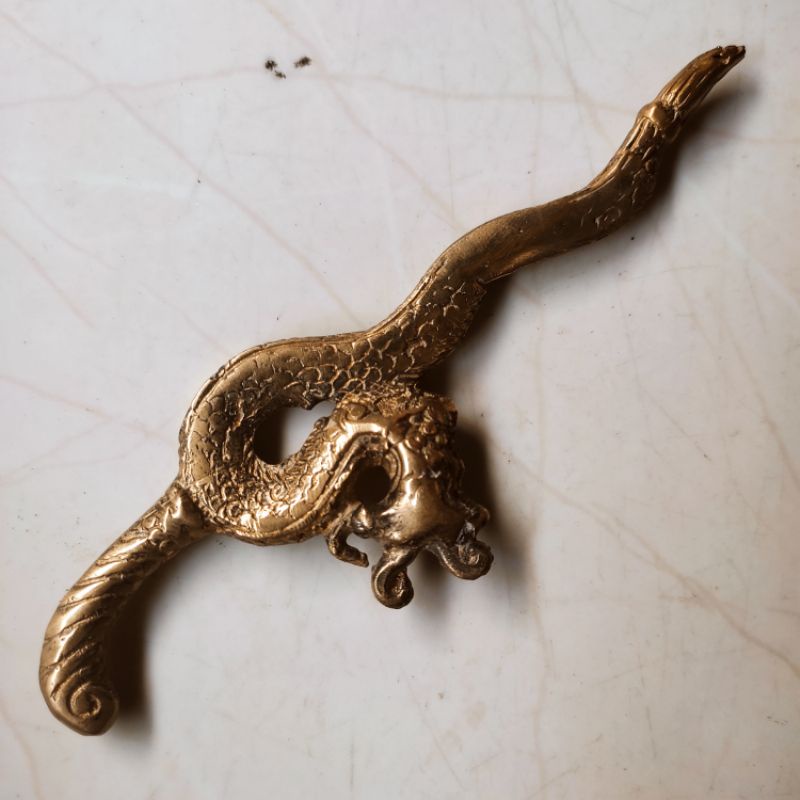 Miniatur Keris Naga Raja / Naga Liong Kuningan