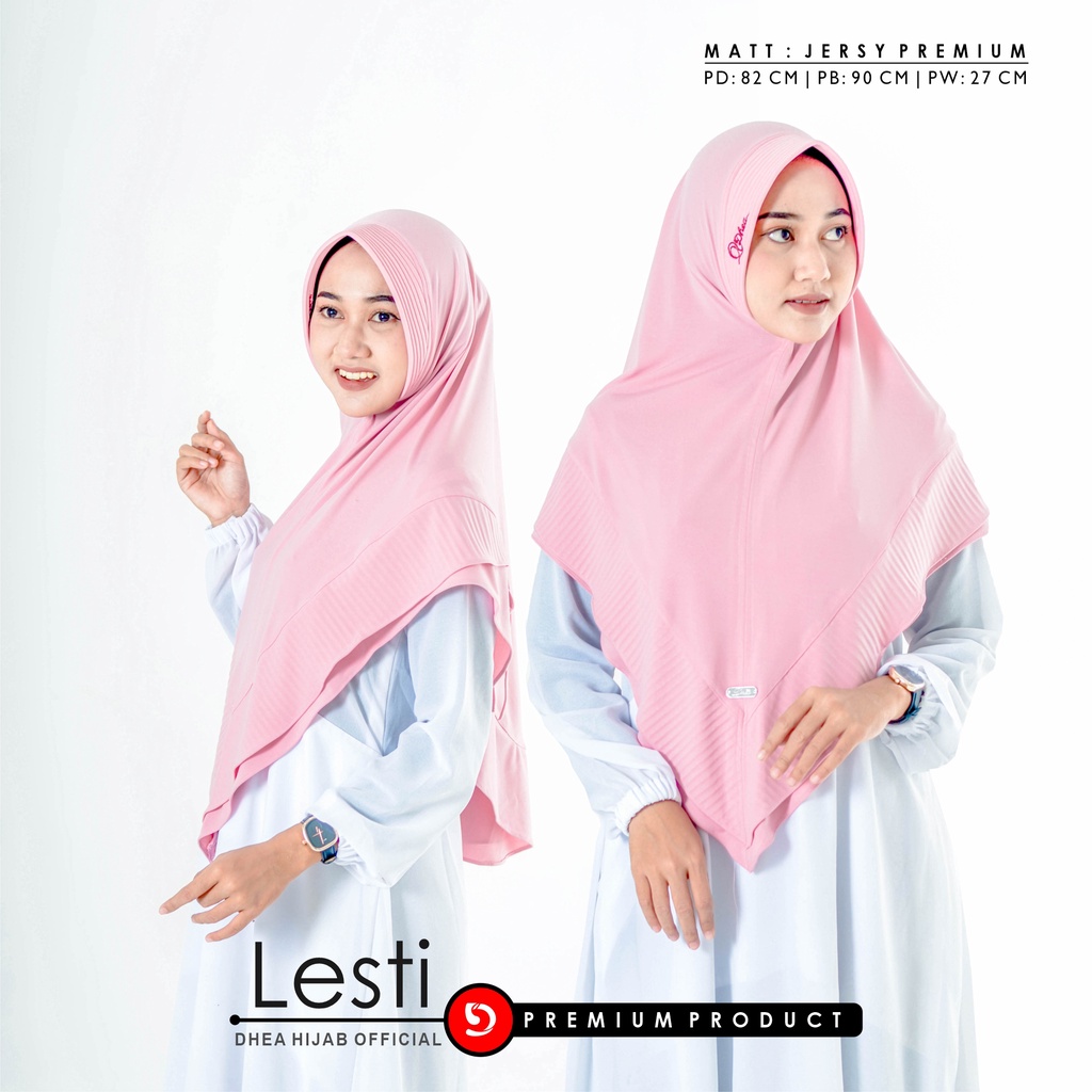 LESTI - HIJAB PREMIUM TERBARU - HIJAB INSTAN PREMIUM - HIJAB INSTAN TERBARU - BERGO PREMIUM - HIJAB 