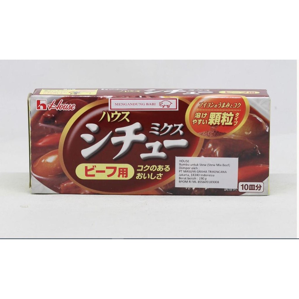 

House Beef Stew Mixed C626m 170g (NON HALAL)