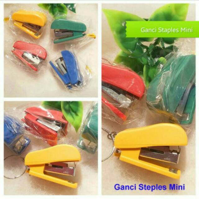 Gantungan Kunci Staples Mini