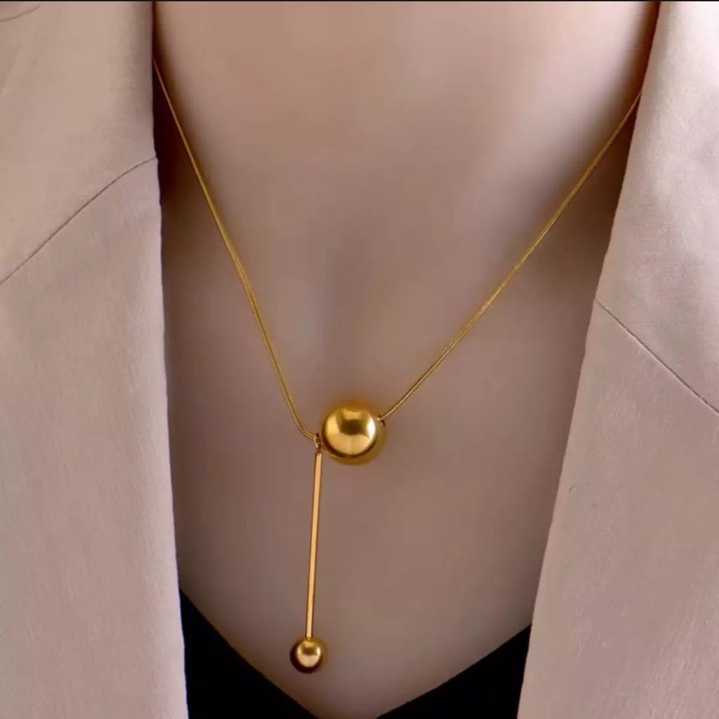 Kalung titanium termurah kalung wanita Bestseller fashion korea