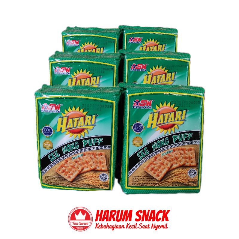 

HATARI MALKIST SEE HONG PUFF 260gram [Harum Snack Official] MALKIST/MALKIST HATARI/MALKIST CRAKERS