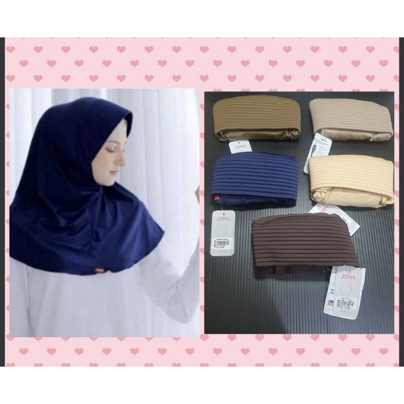 Marsha Hb Casual Zoya Original 100% Hitam Navy Khaky Cokelat Cream Coral