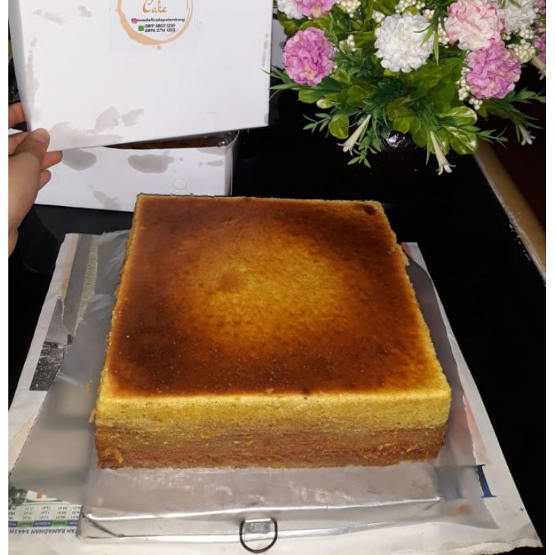

Lapis Legit Original 20x10cm / Kue Basah / Cake / Khas Palembang