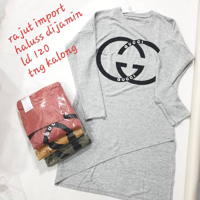 TUNIK RAJUT GUCCI IMPORT