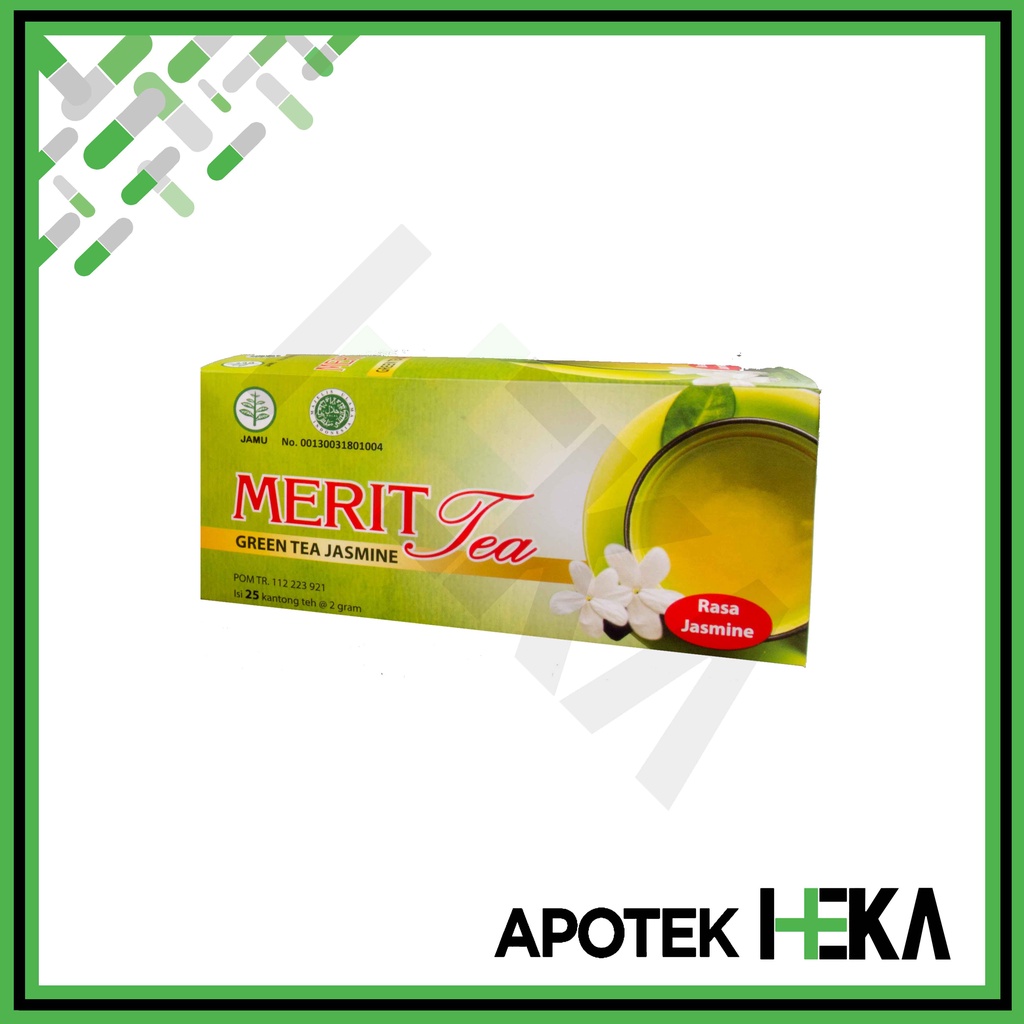 Merit Tea Box isi 25 Kantong - Teh Pelangsing Membantu Bakar Lemak (SEMARANG)