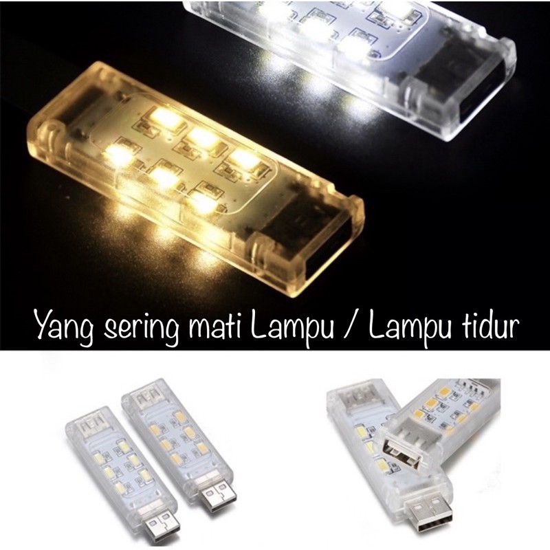 Lampu LED Emergency Lamp - Lampu LED USB Portable