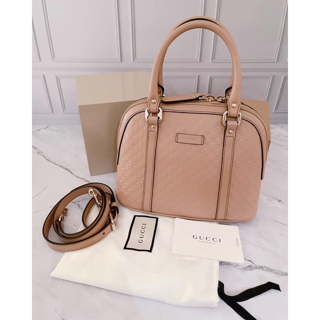 Preloved Gucci Guccisima Mini Dome Beige 2020
