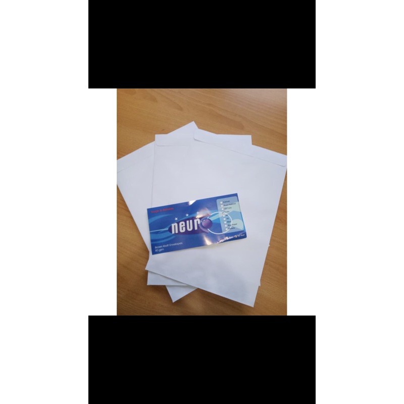 

Neuro Amplop putih FOLIO 100gsm TEBAL