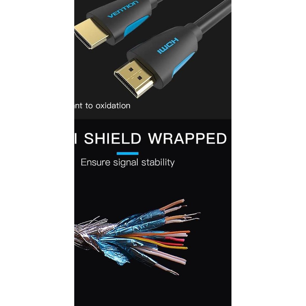Vention M02 Kabel hdmi male to male 1.5 meter v2.0 Ultra HD 4K