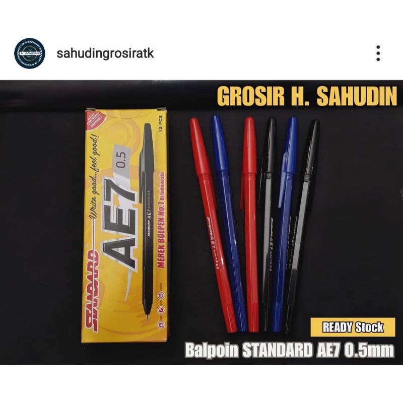 

BALLPEN / PULPEN, STANDAR AE7