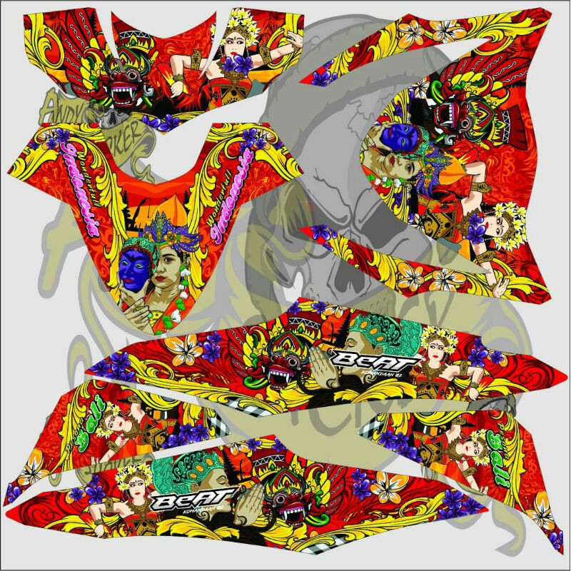 decal beat fi full body