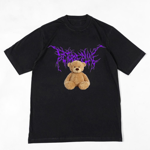 TSHIRT KAOS BEAR PETIR / KAOS OBLONG DISTRO OVERSIZE
