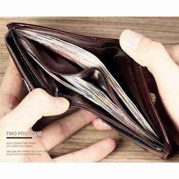 (BISA COD) Rhodey Dompet Pria Bahan Kulit - MBQ0096-6