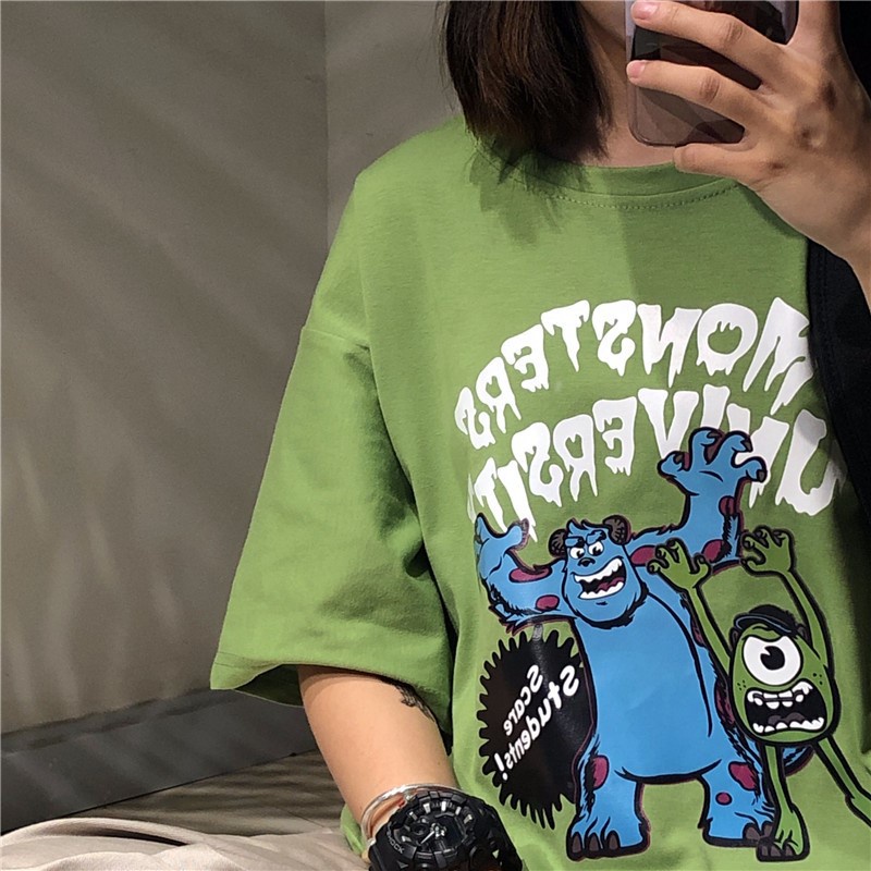 AFI - VC - Kaos Oversize Wanita Monster (LD 106, P 65)*