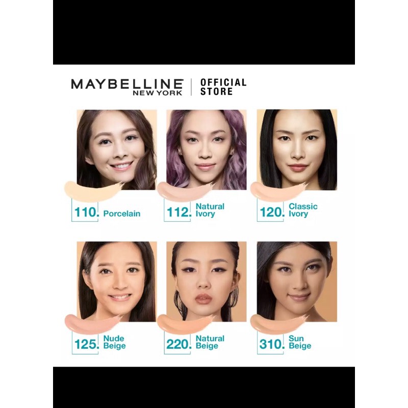maybelline fit me foundation