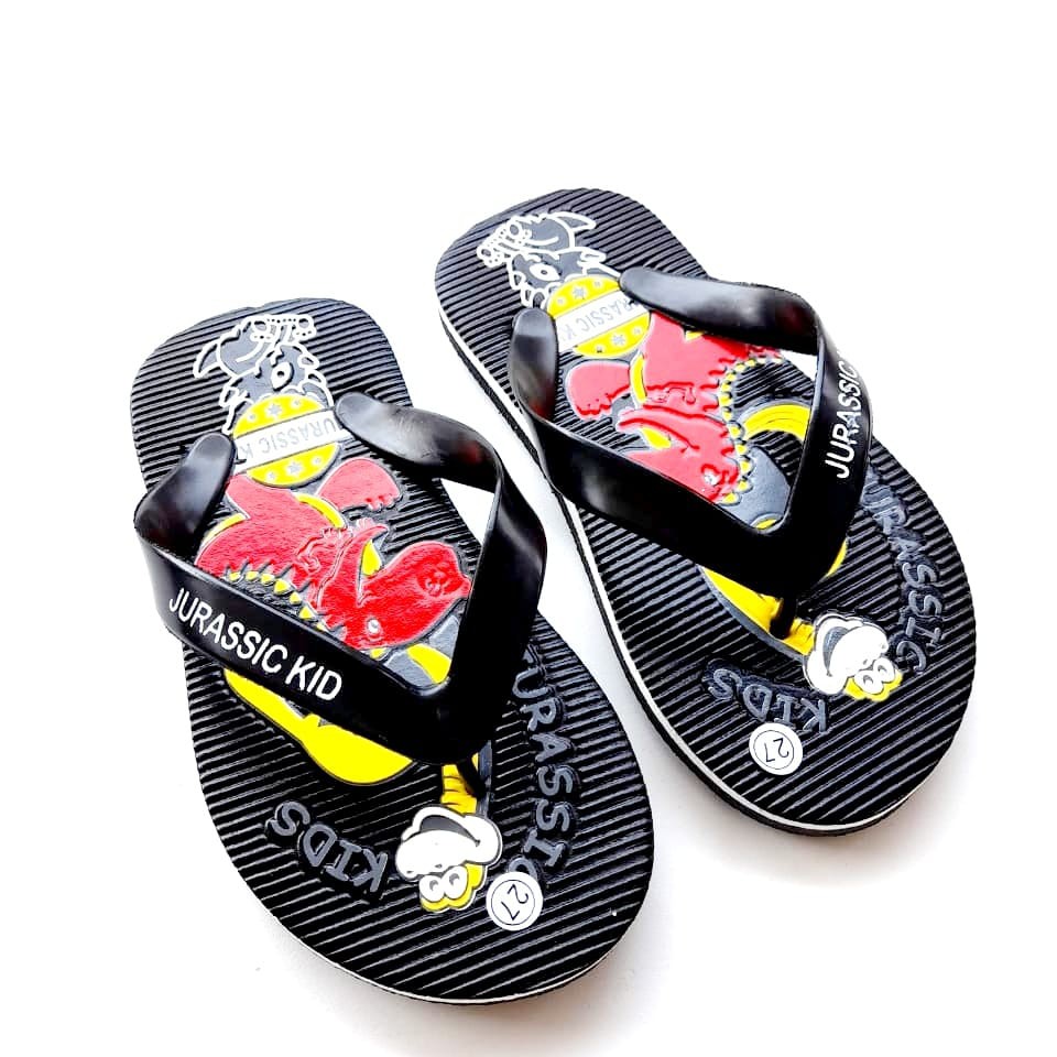 SANDAL JAPIT JURASIC KIDS DINO SANDAL ANAK TERBARU