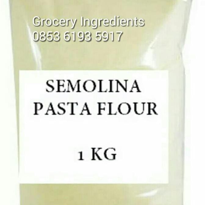 

GRATIS ONGKIR Semolina Flour 500gram / Semolina Pasta Flour / Tepung Pasta TP320