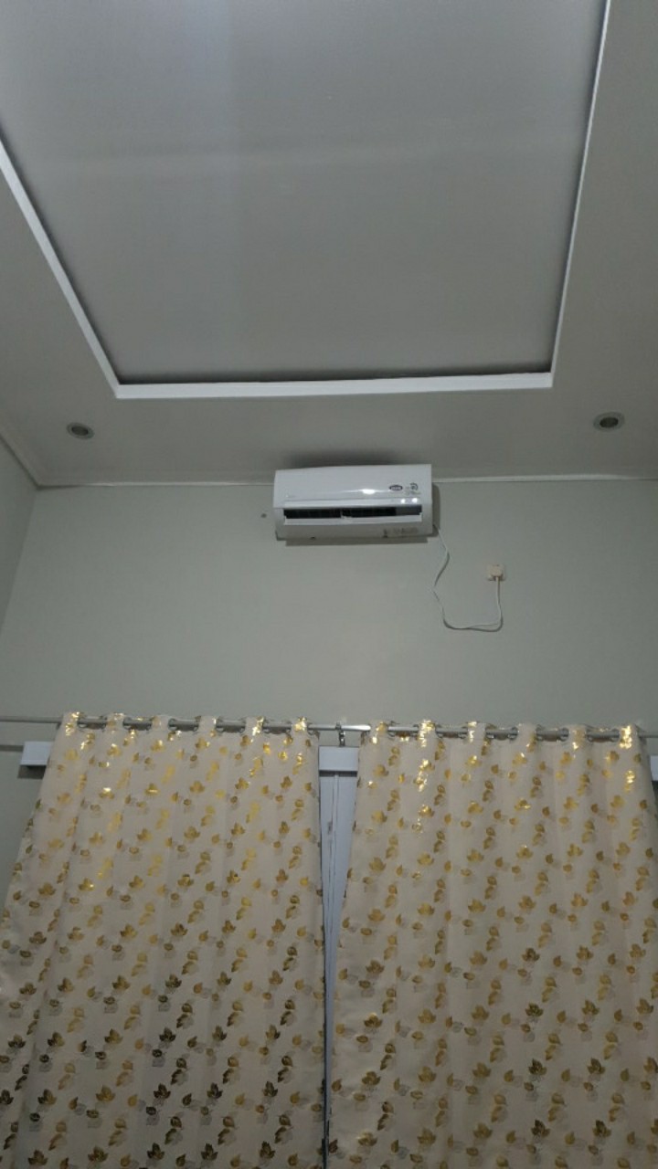 Gorden Jendela Blackout Print Emas Coklat 12 Semockring Silver 6 Gelembung Jende Pintu