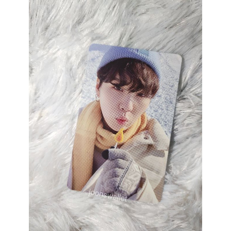 [BOOKED] BTS Yoongi SUGA Official Photocard DVD Winter Package 2021 Winpack PC