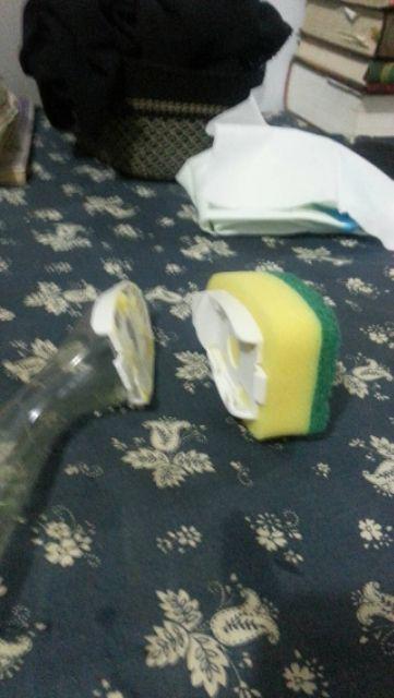 Alat Pencuci Piring Sikat Cuci Piring Dish Wand - Bening