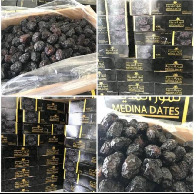 

Kurma Ajwa Super Dus hitam Curah Premium 5Kg Korma Ajwah 5 Kilo Gram