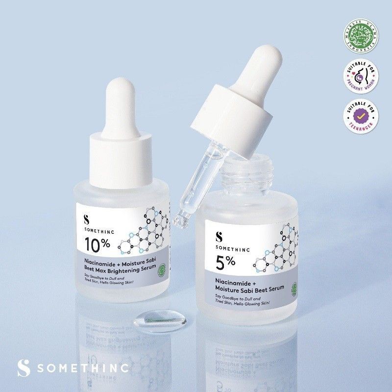 SOMETHINC 10% Niacinamide + Moisture Sabi Serum 20ml BPOM Original