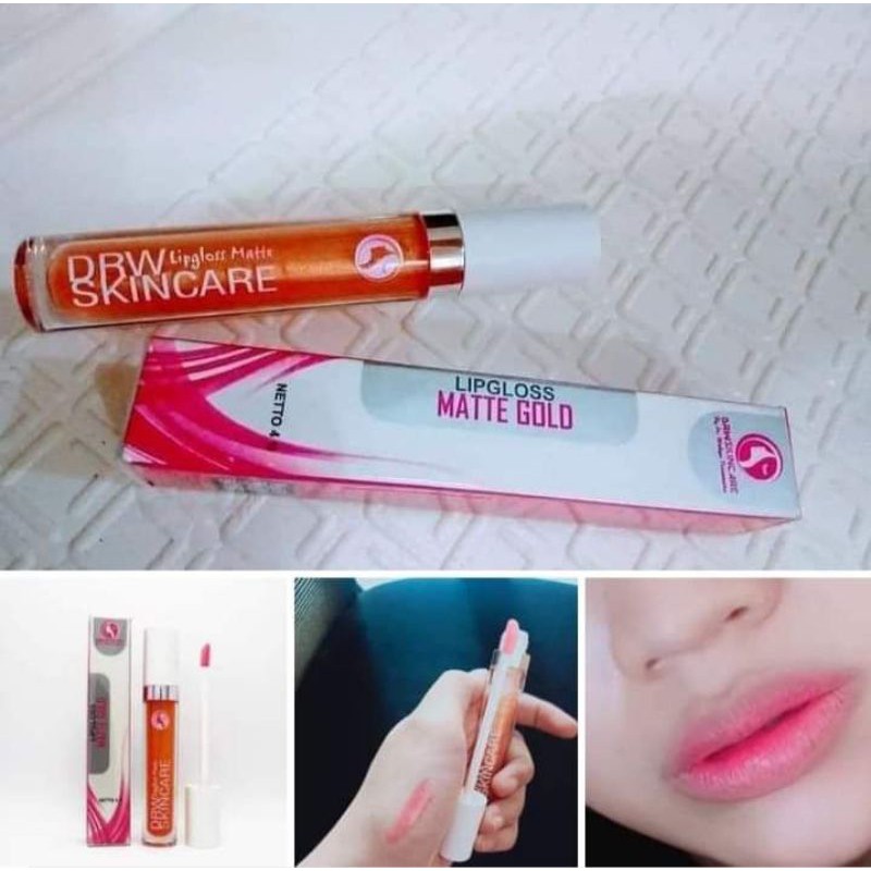 Lipsgloss matte ANTI LUNTUR AWET 24 Jam By Drw skincare